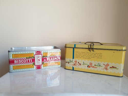 Lotto scatole box latta - scatole,
