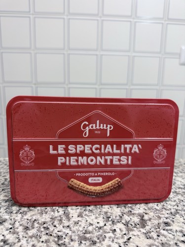 Scatola latta galup rossa - scatola, di