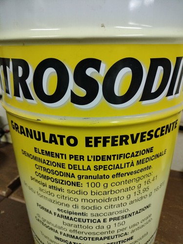 Bidone latta pubblicitario - in,