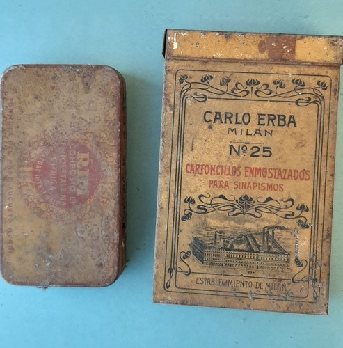 Scatola latta vintage - scatola,
