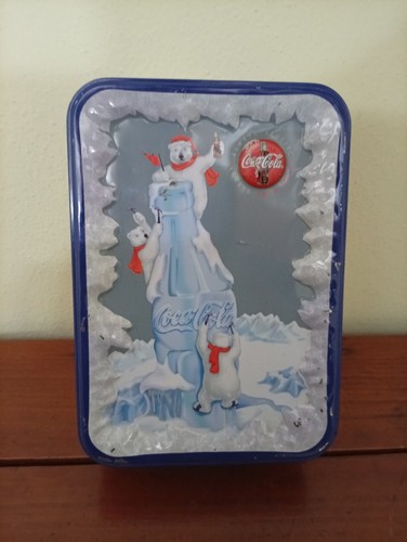 Coca cola scatola latta - coca-cola,