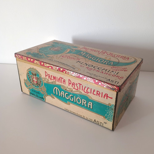 Scatola latta vintage - di,