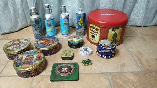 Lotto scatole latta vintage - scatole,