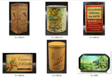 Antico Lotto Scatole Latta