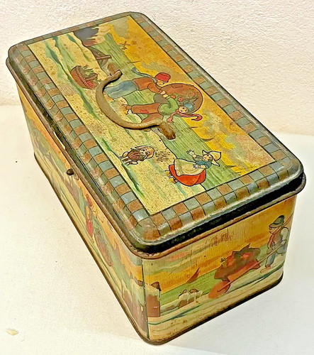 Rara scatola latta - scatola,