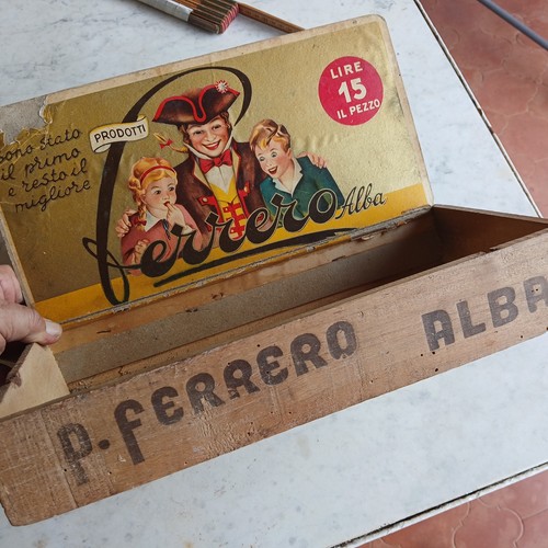 Ferrero scatola legno - ferrero,
