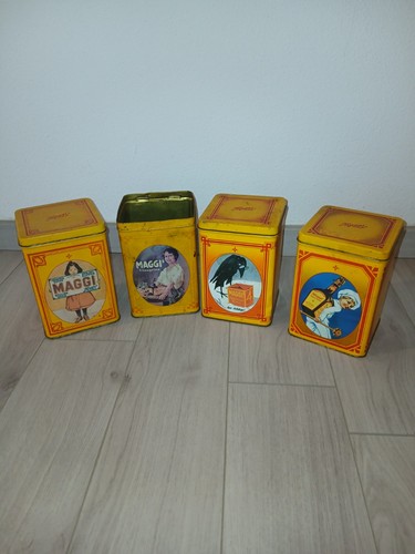 Lotto scatole latta vintage - lotto, di
