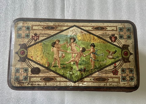Scatola latta antica anni - di,