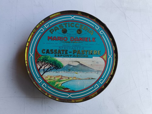 Scatola latta anni 30 - scatola,