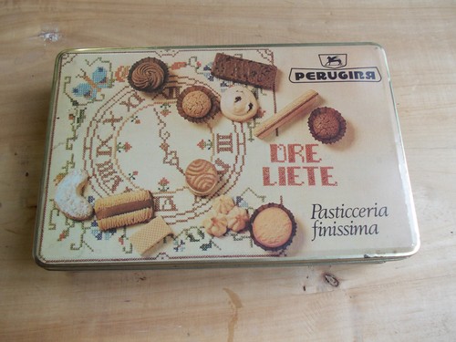 Scatola latta perugina ore - scatola,