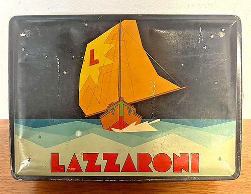 Scatola latta vintage - di,