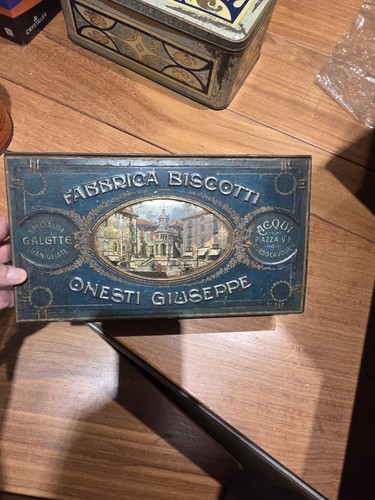 Scatola latta 1910 biscotti - 1910,