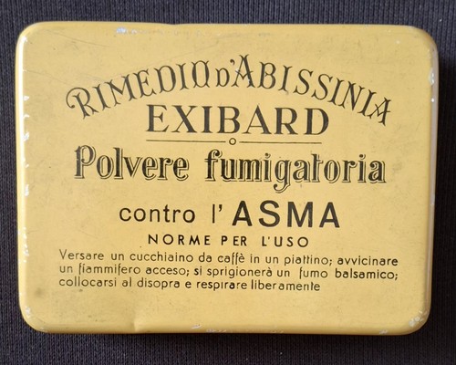 Scatoletta latta farmacia - latta,