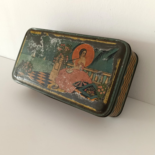 Scatola latta vintage - scatola, di