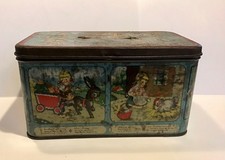 Scatola in latta vintage