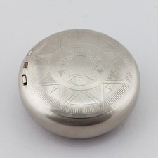 Scatola porta tabacco latta