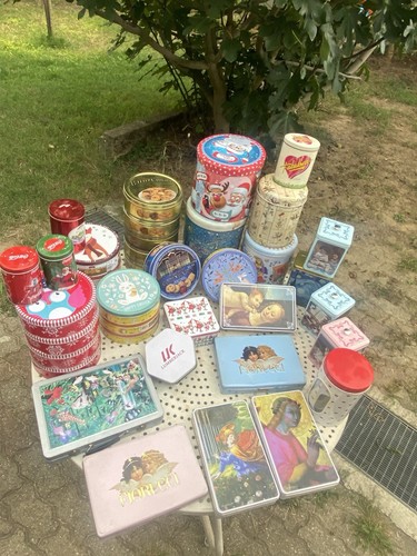 Lotto scatole latta - scatole, di