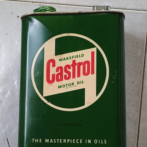 Latta olio castrol - latta, epoca