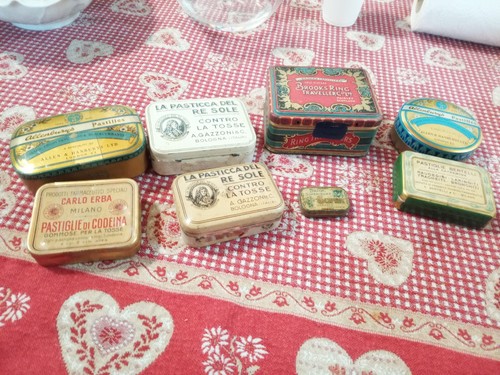 Scatole latta vintage - latta,