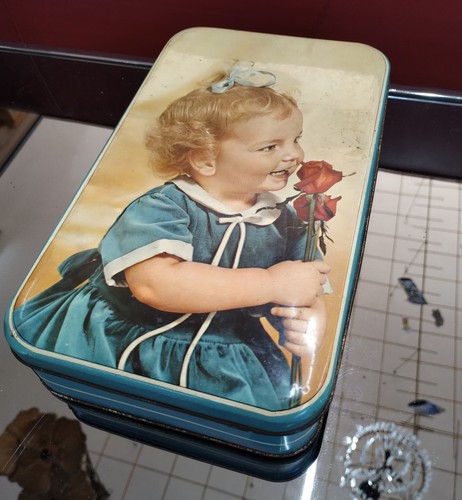 Scatola latta vintage - latta, sica