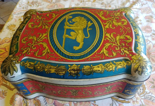 Grande scatola latta - grande,