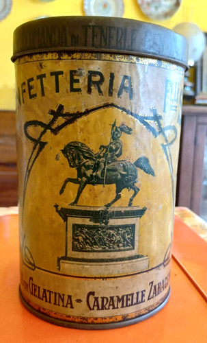 Raro antico cilindro latta - raro,