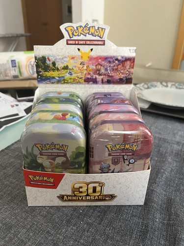 Pokémon tcg scatole latta - pokémon,